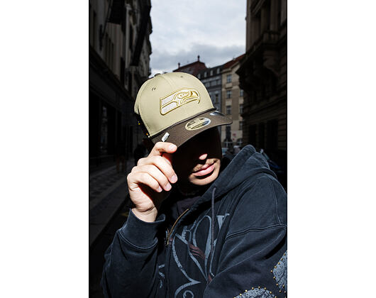 Cap New Era - NFL25 "Salute to Service" - 9SEVENTY Stretch-Snap - Seattle Seahawks 