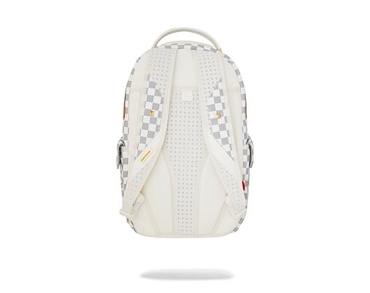 Sprayground Cream Henny Quilt Puff Backpack