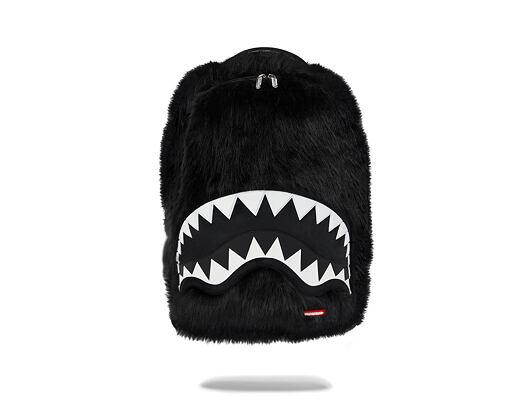 Sprayground Fur Cray Black Backpack