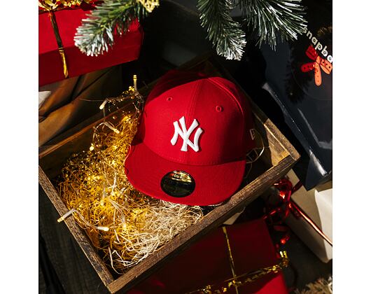 Cap New Era - MLB Basic 59FIFTY - NY Yankees - Scarlet / White