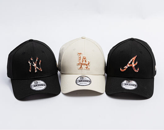 Cap New Era - Animal Pack 9FORTY MLB Faux Pony Bambi Infill - LA Dodgers