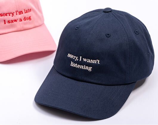 8by8 Dadcap - "Sorry, I wasn't listening" - Navy/White