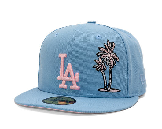 New Era - MLB Palm & Taco 59FIFTY - LA Dodgers - Sky Blue / Pink UV