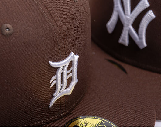 New Era - MLB Seasonal 59FIFTY - Detroit Tigers - Burnt Wood - Brown