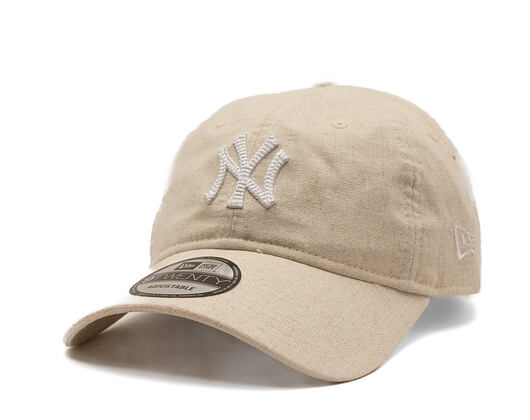 Cap New Era - MLB Linen 9TWENTY - NY Yankees - Stone