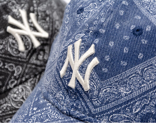 Cap New Era - MLB Washed Paisley 9TWENTY - NY Yankees - Navy