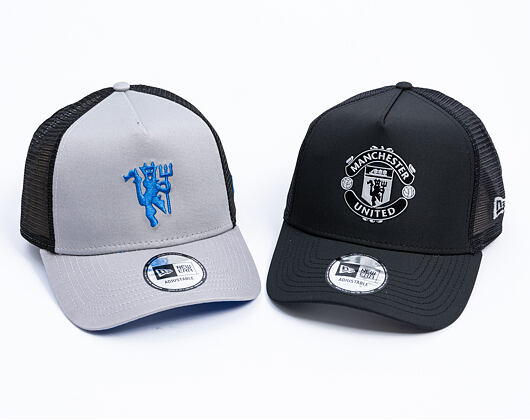 Cap New Era -  Seasonal 9FORTY Trucker - Manchester United FC - Grey