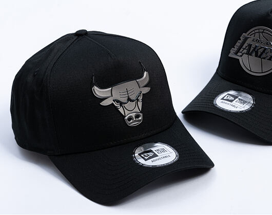 Cap New Era - NBA Metallic 9FORTY A-Frame - Chicago Bulls - Black