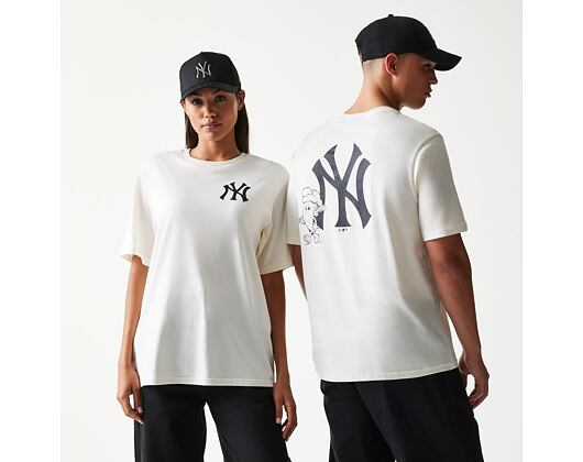 Tee New Era - MLB Food Graphic Tee - NY Yankees - Off White