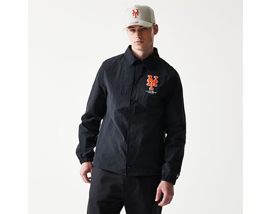 Jacket New Era - MLB Coaches Jacket - NY Mets - Black