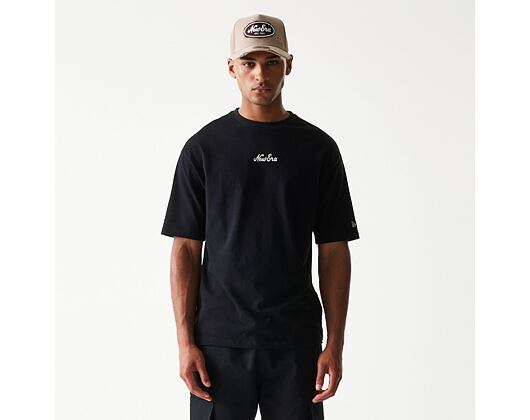 Tee New Era - Script Oversized Tee - Black