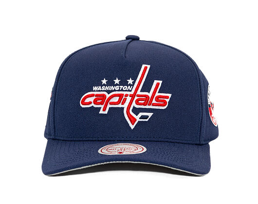 Mitchell & Ness - Washington Capitals - Double Clutch Pro Snapback - Navy