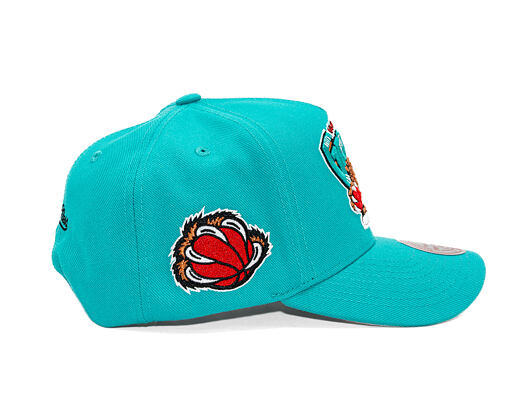 Mitchell & Ness - Vancouver Grizzlies - Double Clutch Pro Snapback Hwc - Teal
