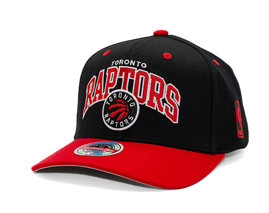 Cap Mitchell & Ness - NBA Team Arch Snapback - Toronto Raptors - Black / Red