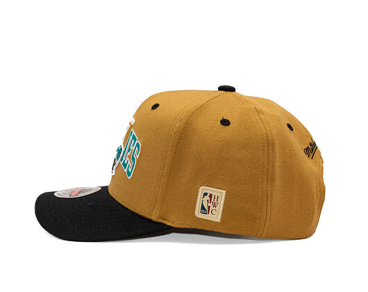 Cap Mitchell & Ness - NBA Team Arch Snapback - Vancouver Grizzlies - Brown / Black
