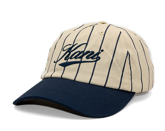 Cap Karl Kani - Cursive Varsity Pinstripe Baseball Cap