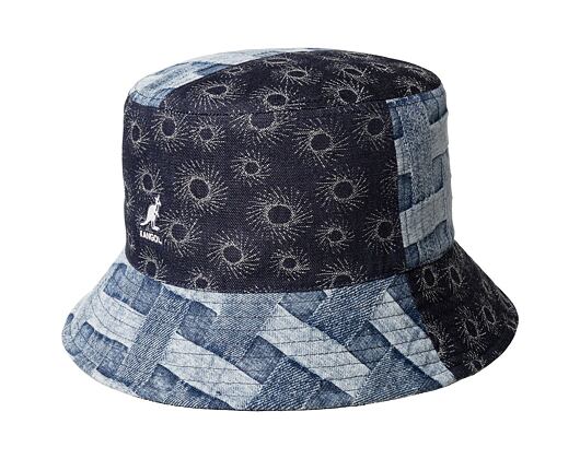 Bucket Hat Kangol - TRENDS PACK - Denim Mashup Bucket - Blue Picnic