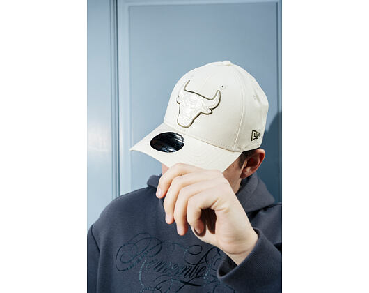 Cap New Era - NBA Team Outline 9FORTY - Chicago Bulls - Cream