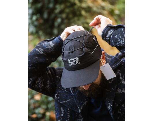Cap Kangol - Reflective Speed 5-Panel - Black