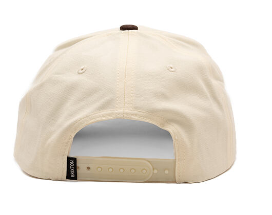 Cap Brixton - Forget the Cowboy MP Snapback - Chocolate/Off White