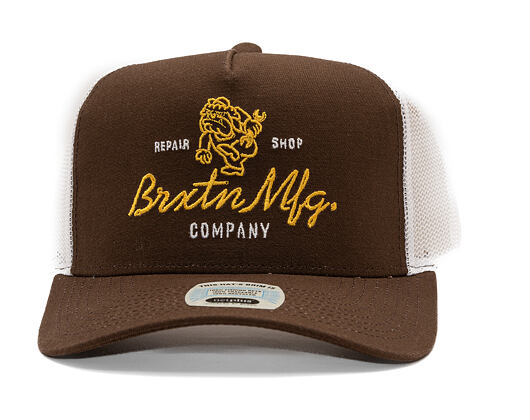 Cap Brixton - Tolman MP Trucker - Pinecone Brown/White