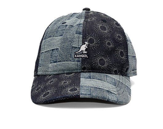 Cap Kangol - TRENDS PACK - Denim Mashup Baseball - Blue Picnic