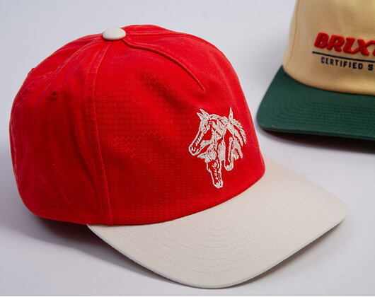 Cap Brixton - Round Up LP Dadcap - Washed Rush/White