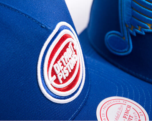 Kšiltovka Mitchell & NessNBA Double Clutch Pro Snapback HWC Detroit Pistons - Royal