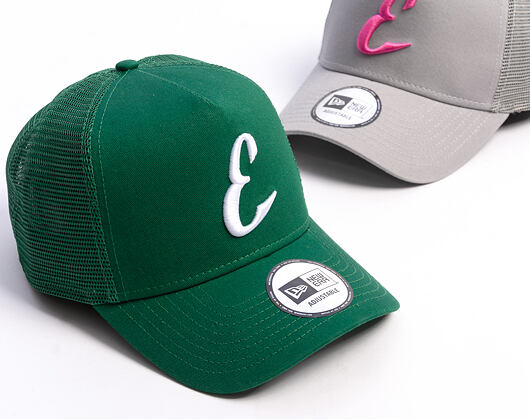 Cap New Era - Core Logo 9FORTY A-Frame Trucker - Prague Eagles - Green