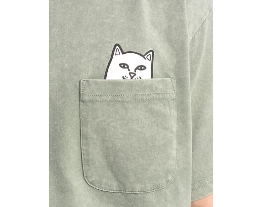 Tee Lord Nermal Pocket Tee (Sage Vintage Wash)