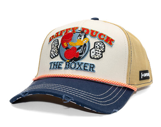 Cap Capslab - Looney Tunes Daffy Duck The Boxer - Vanilla / Navy