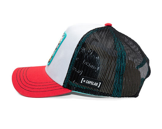 Cap Capslab - Trucker Looney Tunes - Marvin The Martian - White / Red