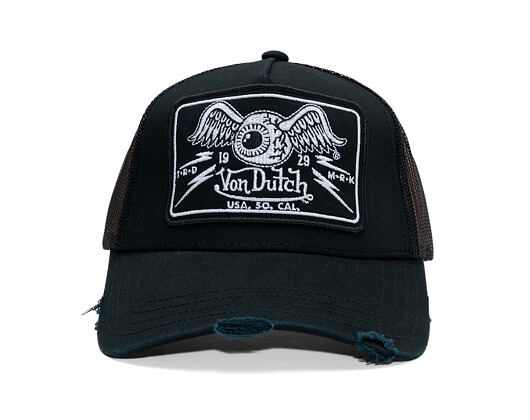 Cap Von Dutch - Trucker - Eye Out Logo Black
