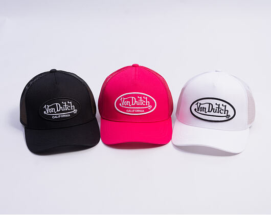 Cap Von Dutch - Trucker - Cali Patch Electric Pink
