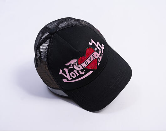 Cap Von Dutch - Trucker - Stoned Love Logo Black/Pink