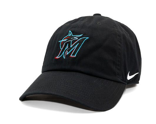 Cap Nike - Club Unstructured - Miami Marlins - Black 00A