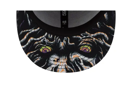 Cap New Era - All Over Vines 59FIFTY - Stranger Things - Black