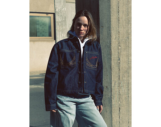 Kani Jeans Cropped Rinsed Denim Jacket