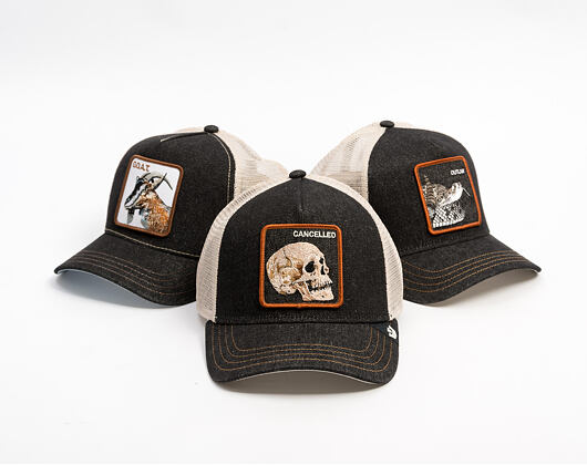 Cap Goorin - Denim Skull - Dark Denim