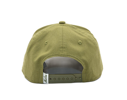 Cap New Era - Branded Buffalo Patch Linen 9FORTY A-Frame - New Olive