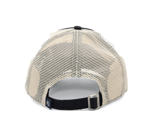 Womens Cap New Era - MLB Distress Trucker 9TWENTY Trucker - NY Yankees - Navy