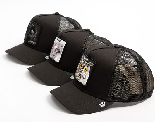 Cap Goorin - Wise Ass Trucker - Owl - Black