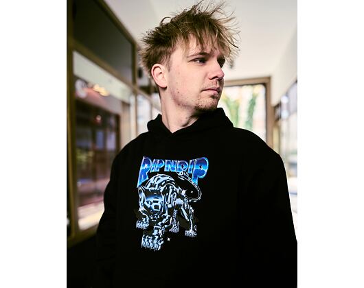 Sweatshirt Cyborg Hoodie (Black Wash)