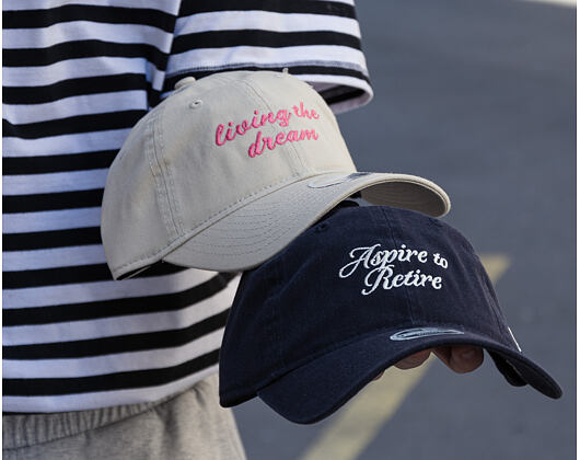 Womens Cap New Era - Branded Slogan 9TWENTY - Navy / Chrome White