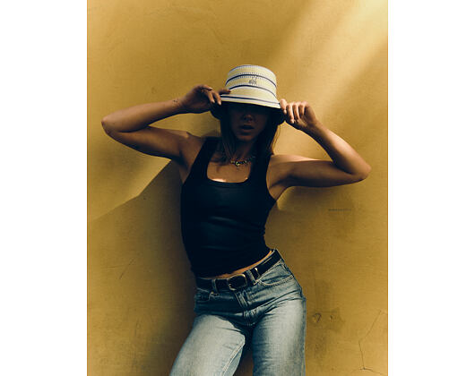 Bucket Hat Kangol - Tropic Resort Stripe Lahinch - Butter Chiffon Multi