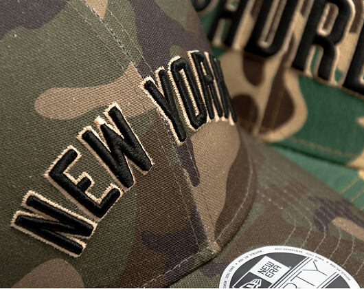 Cap New Era - MLB Wordmark Camo 9FORTY M-CROWN - San Diego Padres - Wheat
