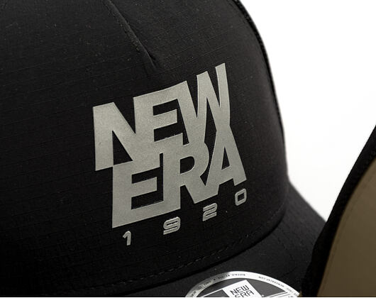 Cap New Era - Branded Reflective 9FORTY M-CROWN A-Frame Trucker - Black