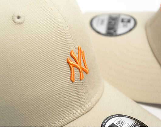 Kids Cap New Era - MLB Homefield 9FORTY Trucker - NY Yankees - Stone / Orange