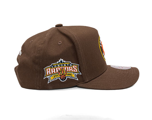 Cap Mitchell & Ness - NBA - Chestnut Peak - Toronto Raptors - Brown