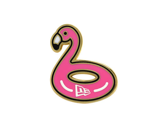 Pin New Era - Branded Cap Pin Flamingo - Gold